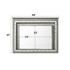 Antares - Mirror With LED - Light Gray
