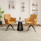 Swivel Home Office Desk Chairs With Arm (Set of 2)