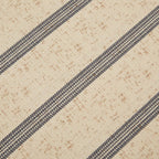Accent Ottoman Printed Stripe