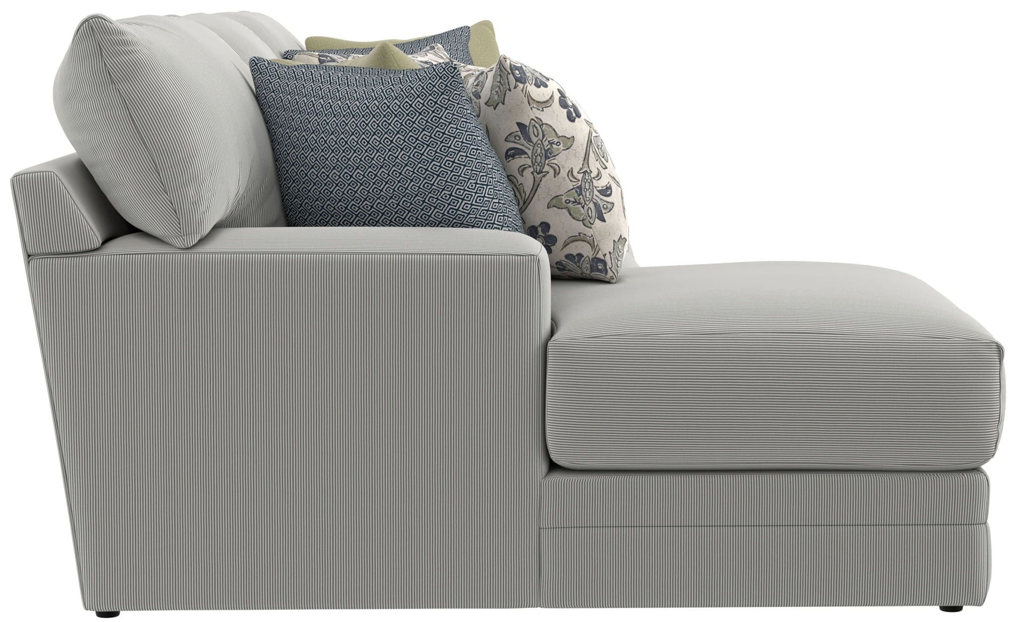 Stockbridge - Sectional With Comfort Coil Seating And 9 Accent Pillows Included