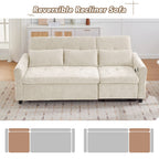 3 Seater Sofa Bed And Reversible Recliner