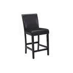 Modern 5 Piece Counter Height Dining Set With Tufted Nail Head Chairs
