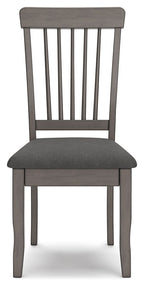 Shullden - Dining Room Side Chair (Set of 2) - Gray