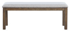 Moriville - Upholstered Bench - Beige
