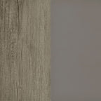 Deepika 4-Panel Room Divider Folding Screen Grey Driftwood