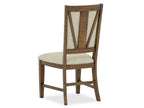 Bay Creek - Step Up Side Chair With Upholstered Seat & Back (Set of 2) - Toasted Nutmeg