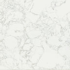 Zayn - Dining Table - White Natrual Marble Top & White
