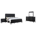 Brookmead 4-piece Eastern King Bedroom Set Black
