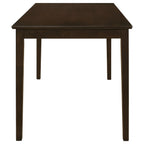 Guillen 5-piece Rectangular Dining Table Set Cappuccino