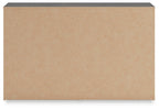 Hollivern - Six Drawer Dresser - Dark Gray
