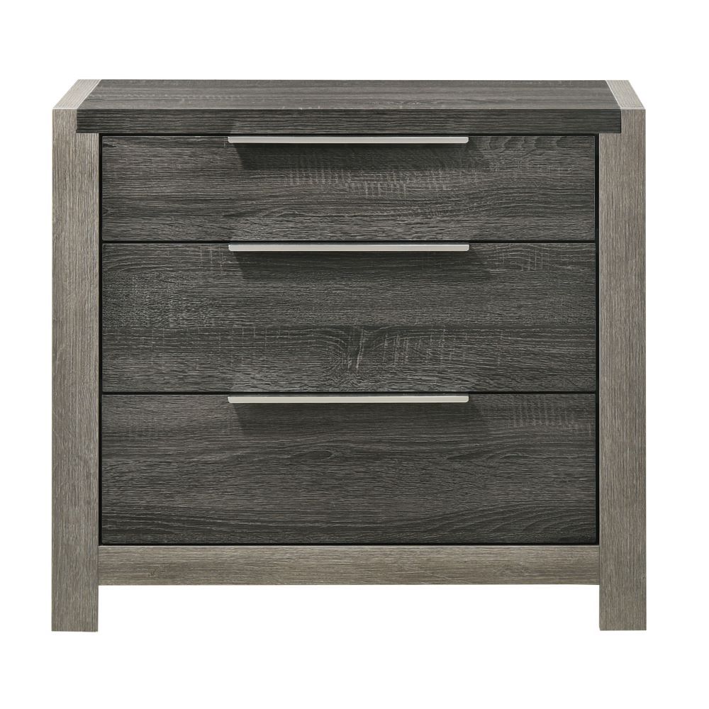 Jehoram - 3 Drawer Nightstand For Bedroom