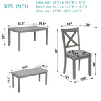 Kitchen Dining Set, Rectangular Dining Table