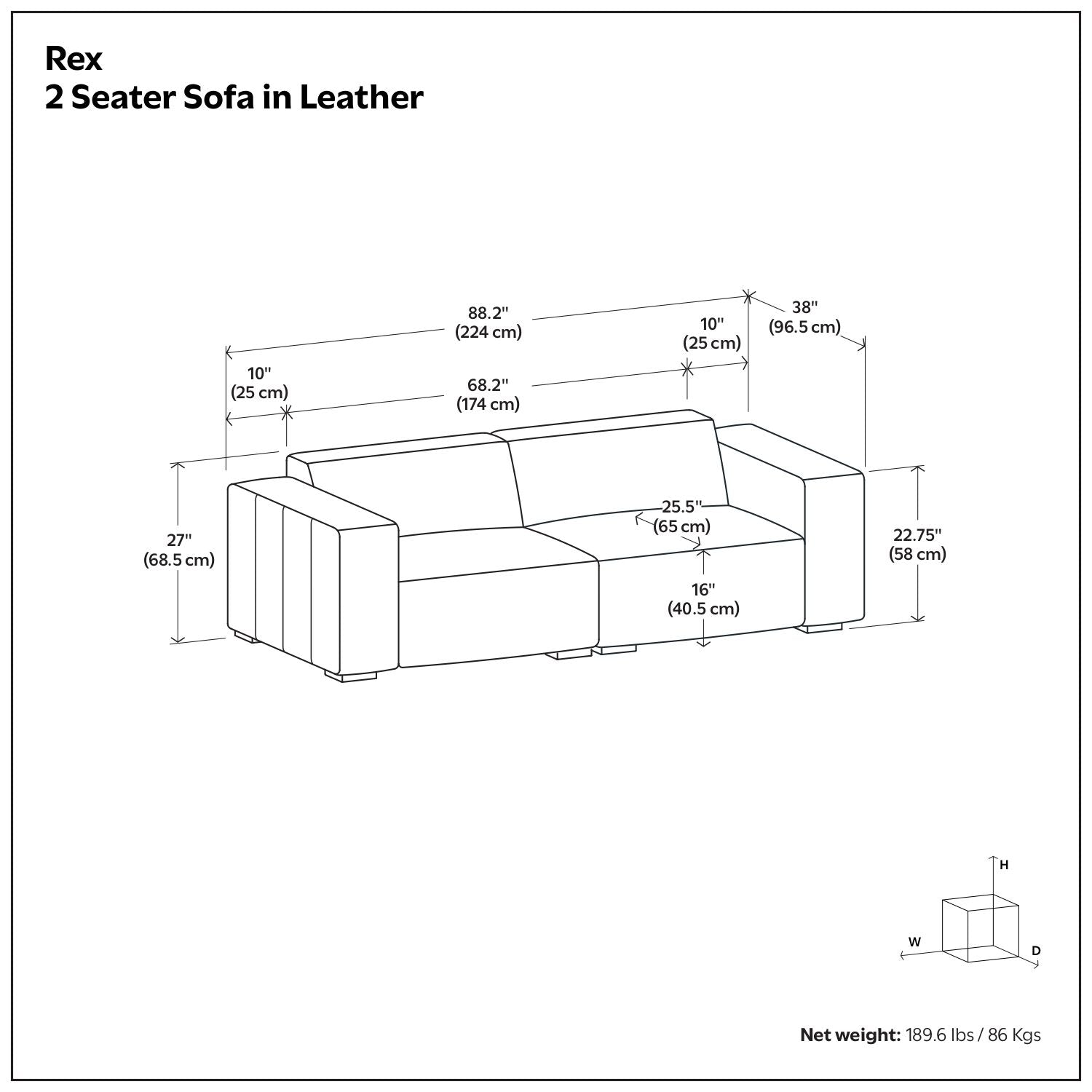 Rex - Handcrafted Sofa