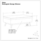 Owen - Upholstered Rectangular Storage Ottoman