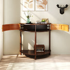 Demi Lune - Console Table With 2 Storage Drawers