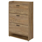 Denia 3-tier Engineered Wood Shoe Cabinet Mango
