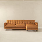 Allison - Mid-Century Modern Sectional Sofa Chaise