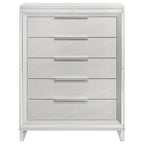 Marmore 5-drawer Bedroom Chest of Drawers White