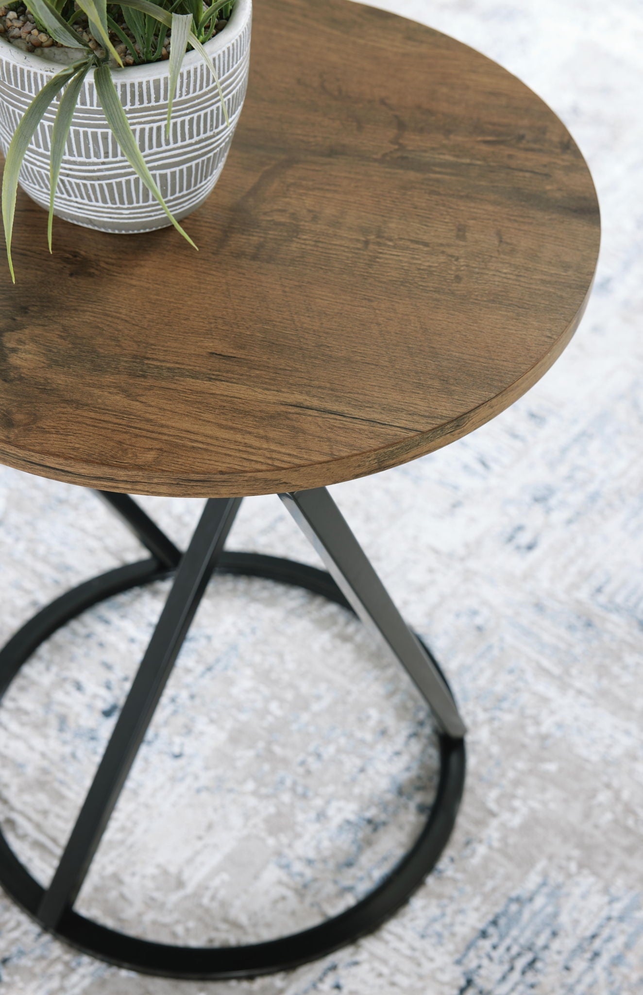 Cassbryn - Occasional Table Set (Set of 3) - Brown / Black