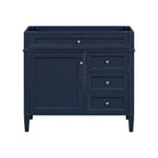 Bathroom Vanity With 2 Drawers And Tip-Out Drawer, Storage Cabinet