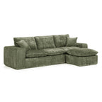 Sectional Sofa With Moveable Ottoman