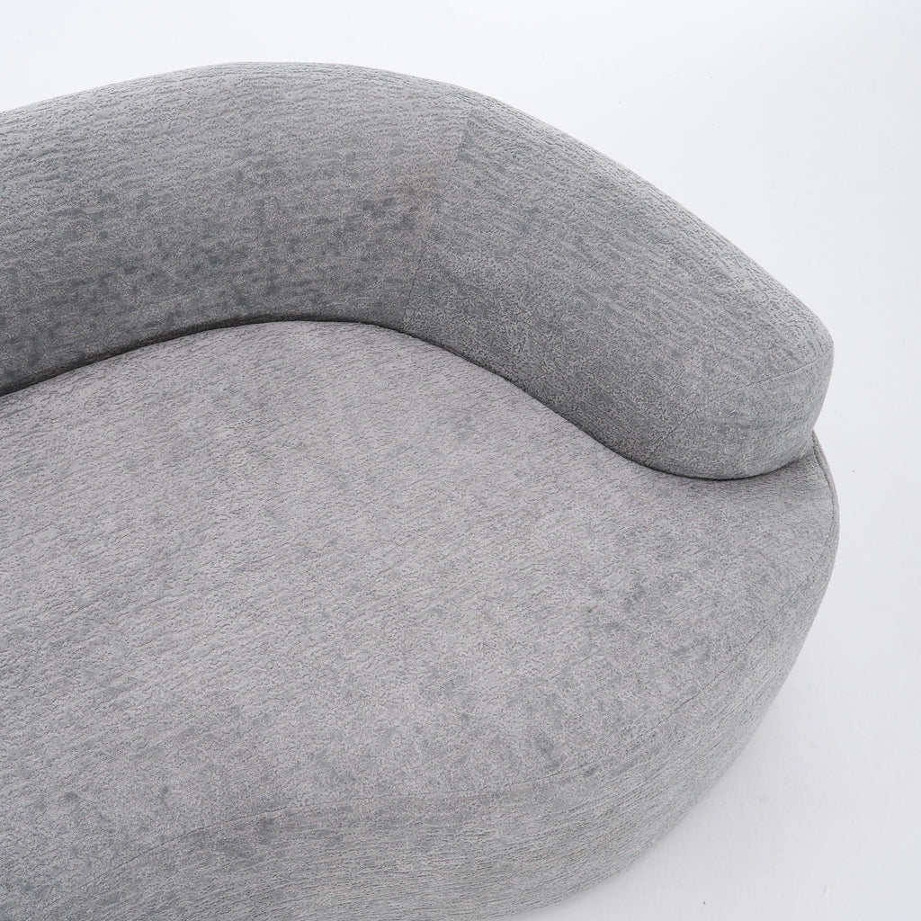 4 Seater Sofa With Fabric, 30D, 60 Hardness Full Sponge, 4 Pillow For Living Room, Home Furniture Sleeper Sectional Sofa For Apartment