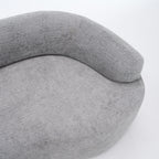 4 Seater Sofa With Fabric, 30D, 60 Hardness Full Sponge, 4 Pillow For Living Room, Home Furniture Sleeper Sectional Sofa For Apartment
