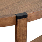 Kaysen - Demilune Sofa Table - Wallaby