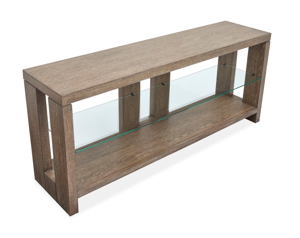 Cypress - Console Sofa Table - Spiced Brown