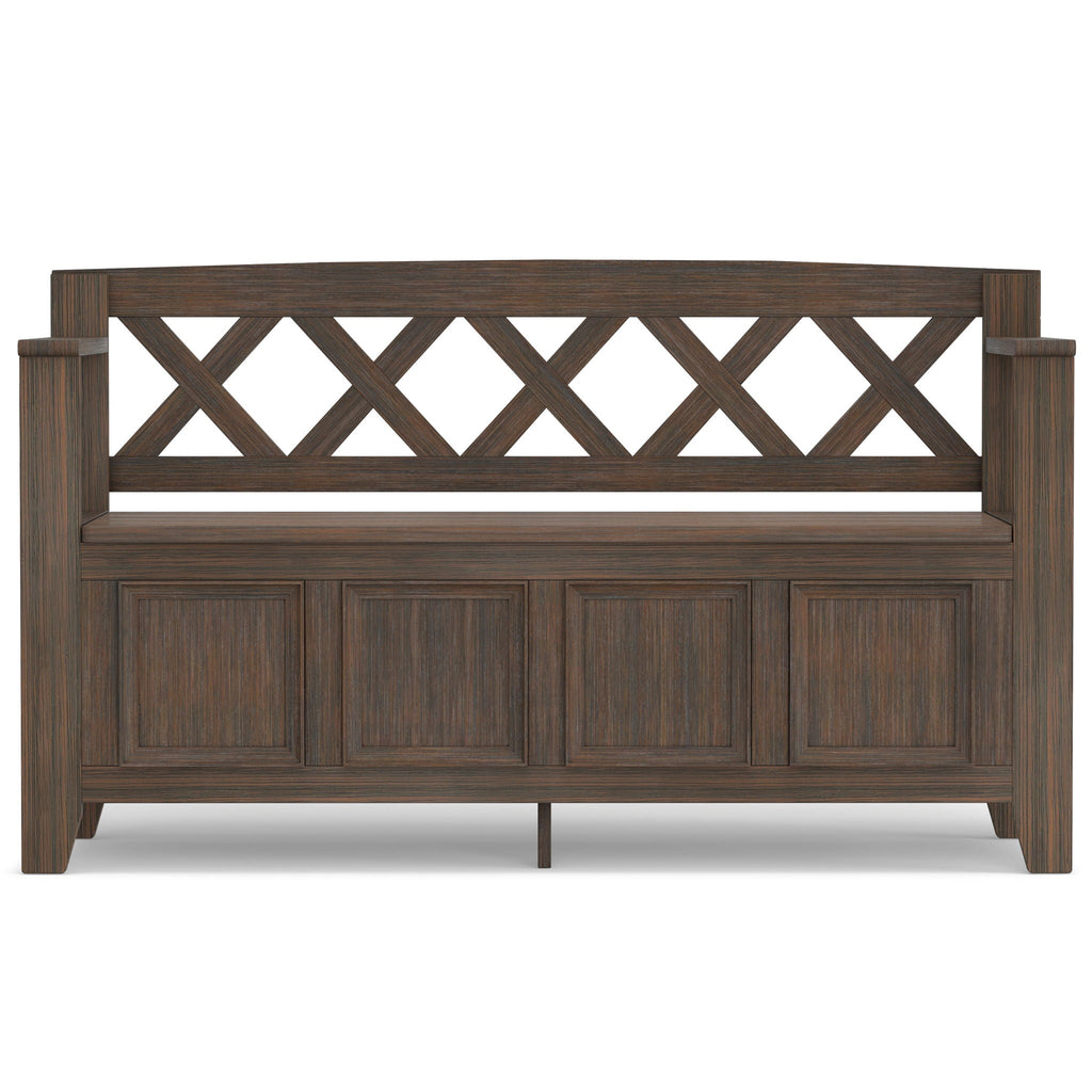 Amherst - Handcrafted Entryway Storage Bench