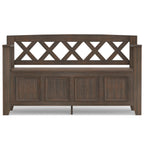 Amherst - Handcrafted Entryway Storage Bench