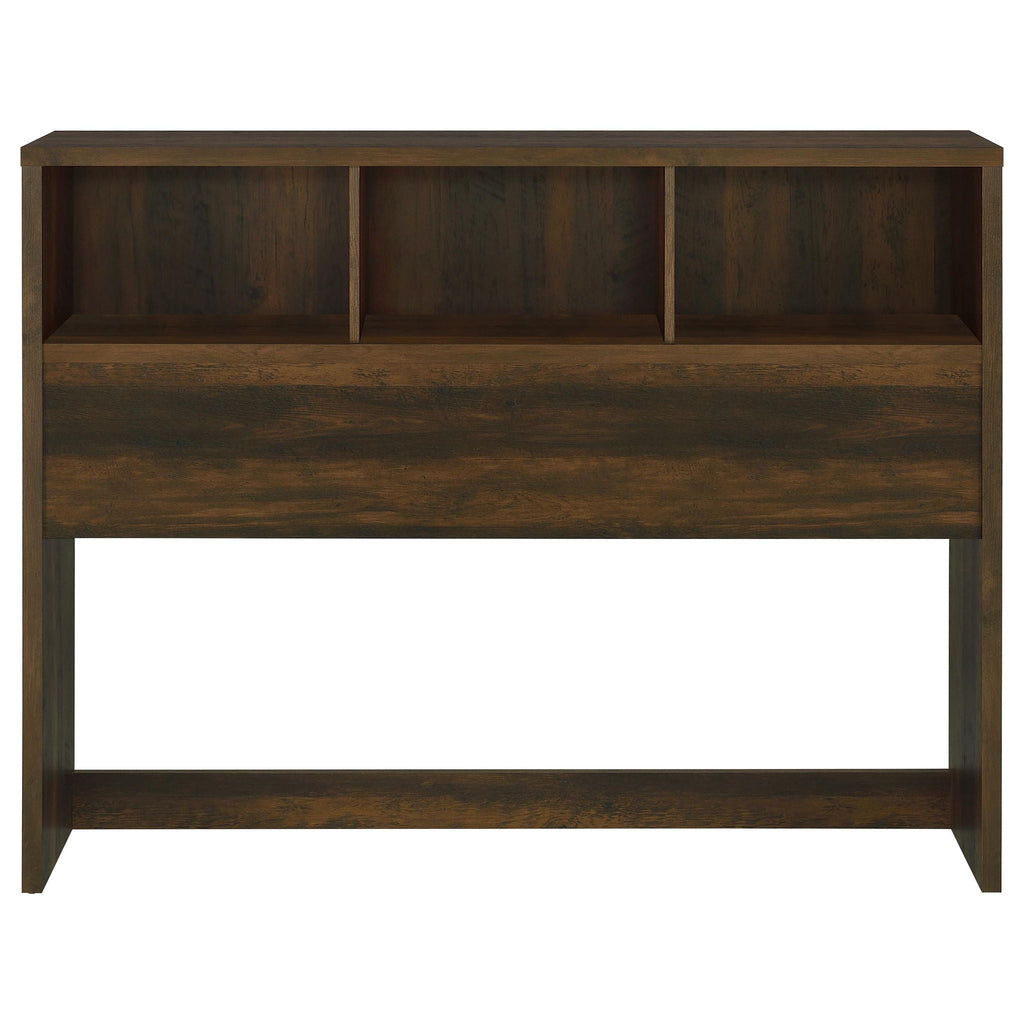 Westpark 49-inch Queen Bookcase Headboard Dark Pine