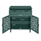 2 Door 2 Drawer Elegant Cabinet