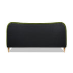 Roman - Curved Headboard Upholstered Platform Bed