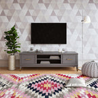 Westerleigh - TV Stand - Dark Gray