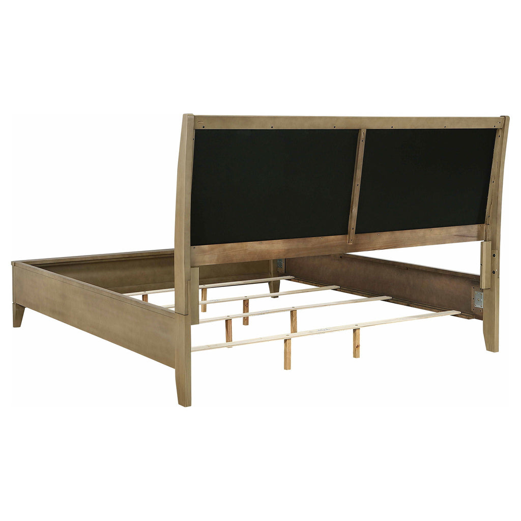 Granada 4-piece Eastern King Bedroom Set Natural Pine