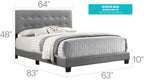 Caldwell - Bed