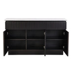 Jaramillo - Server - Engineering Marble Top & Black