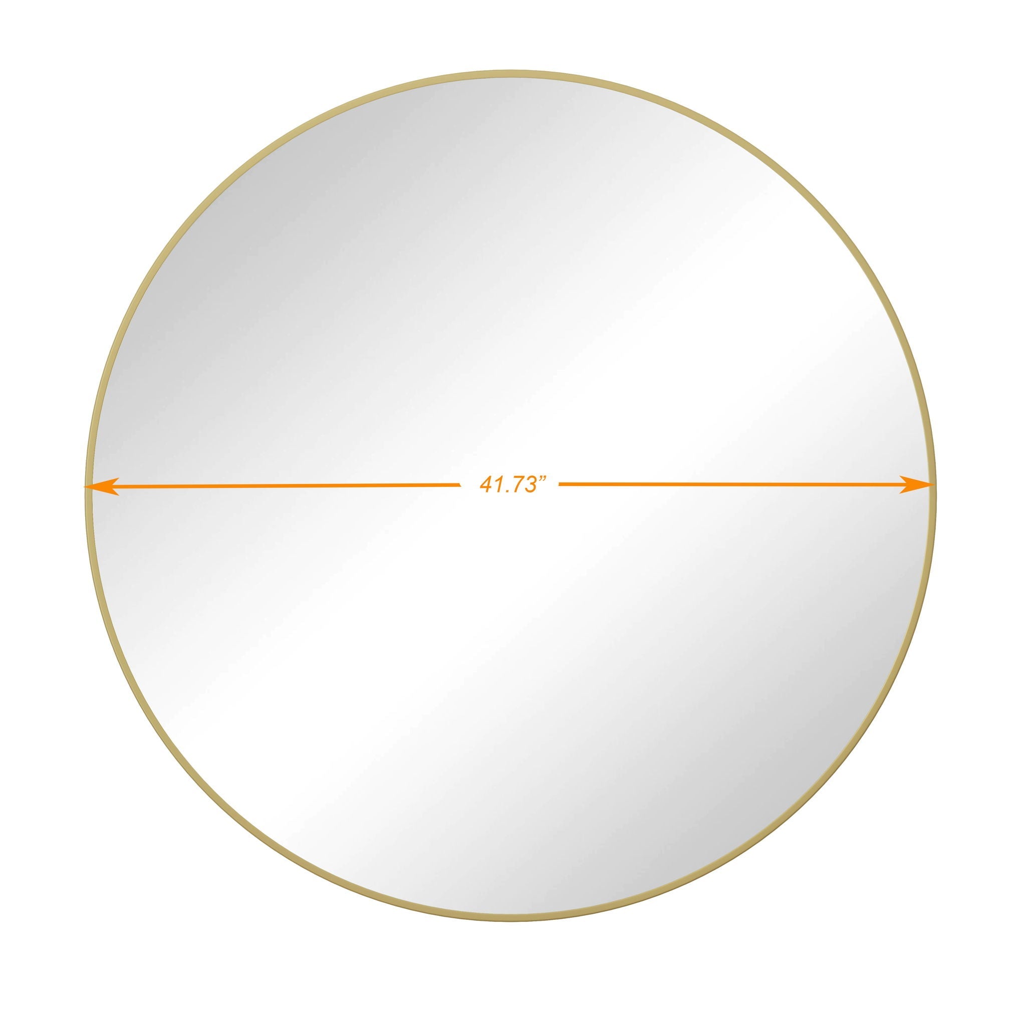 Wall Circular Mirror Metal Framed Mirror Round Vanity Mirror Dressing Mirror, For Bathroom, Living Room, Bedroom Wall Decor