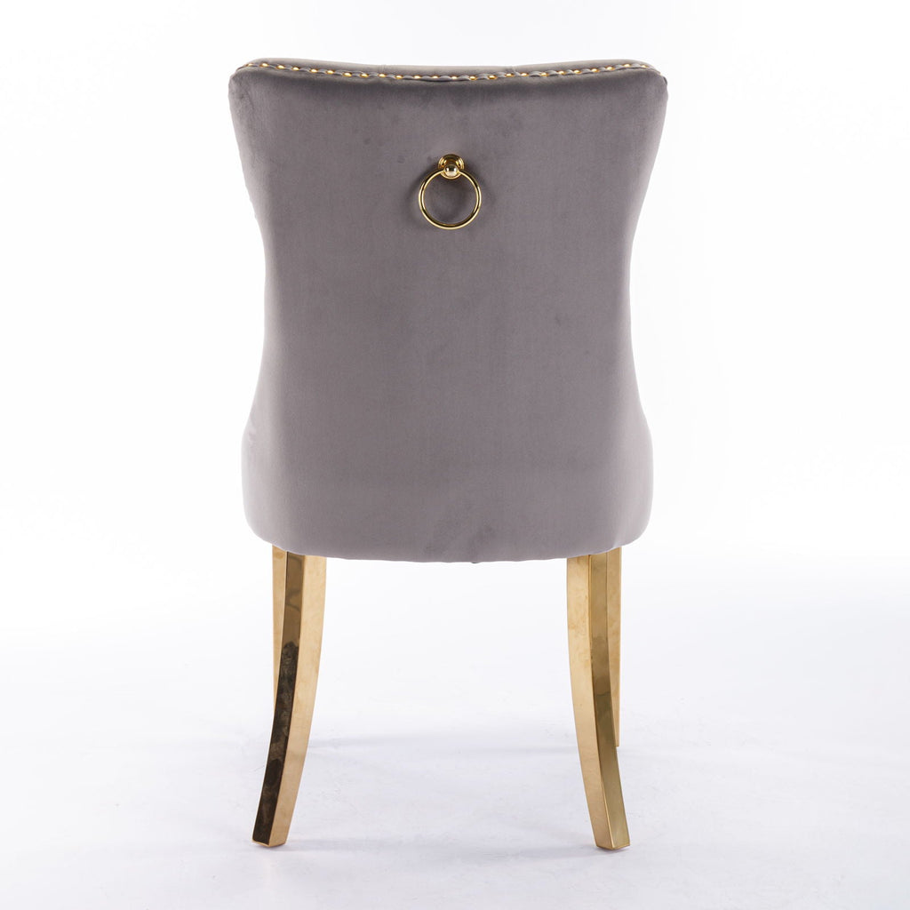 Nikki - Modern, High-End Tufted Dining Chair (Set of 2)