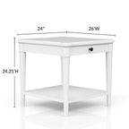End Table With Storage Drawer