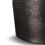 Troy - Metal Accent Table - Antique Silver