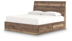 Chirason - Panel Bed With Storage