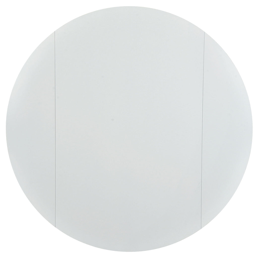 Bucknell 3-piece Round Drop Leaf Dining Table Set White