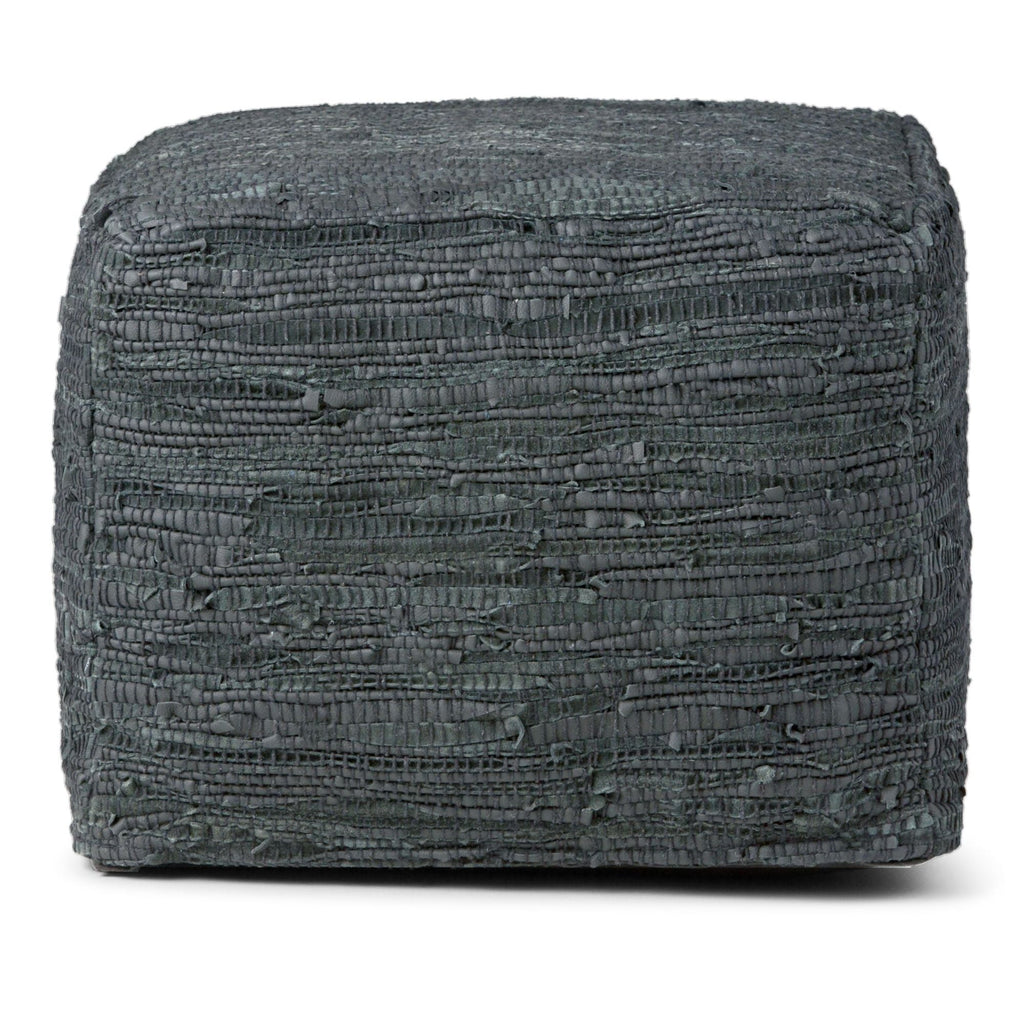 Fredrik - Handcrafted Square Pouf
