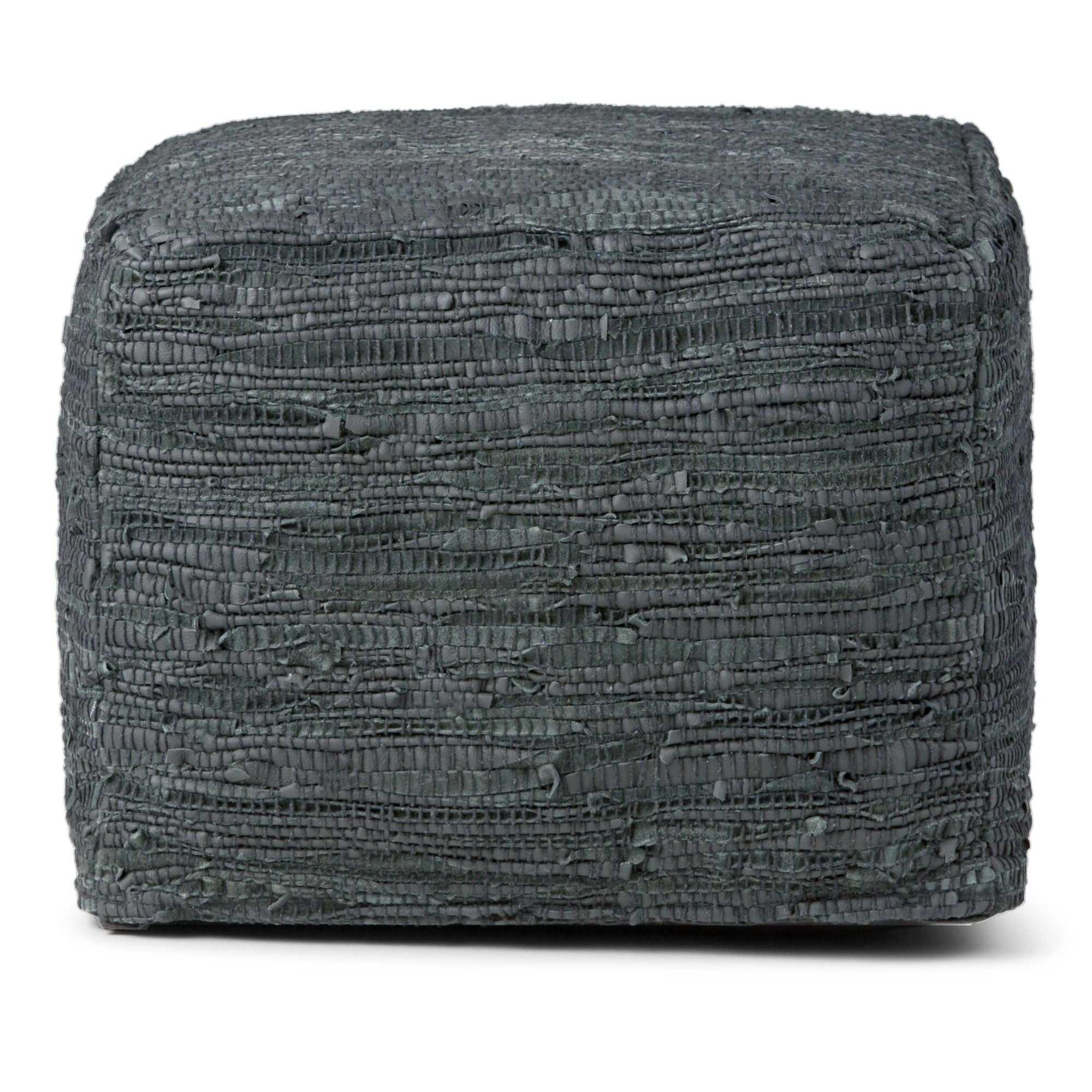 Fredrik - Handcrafted Square Pouf