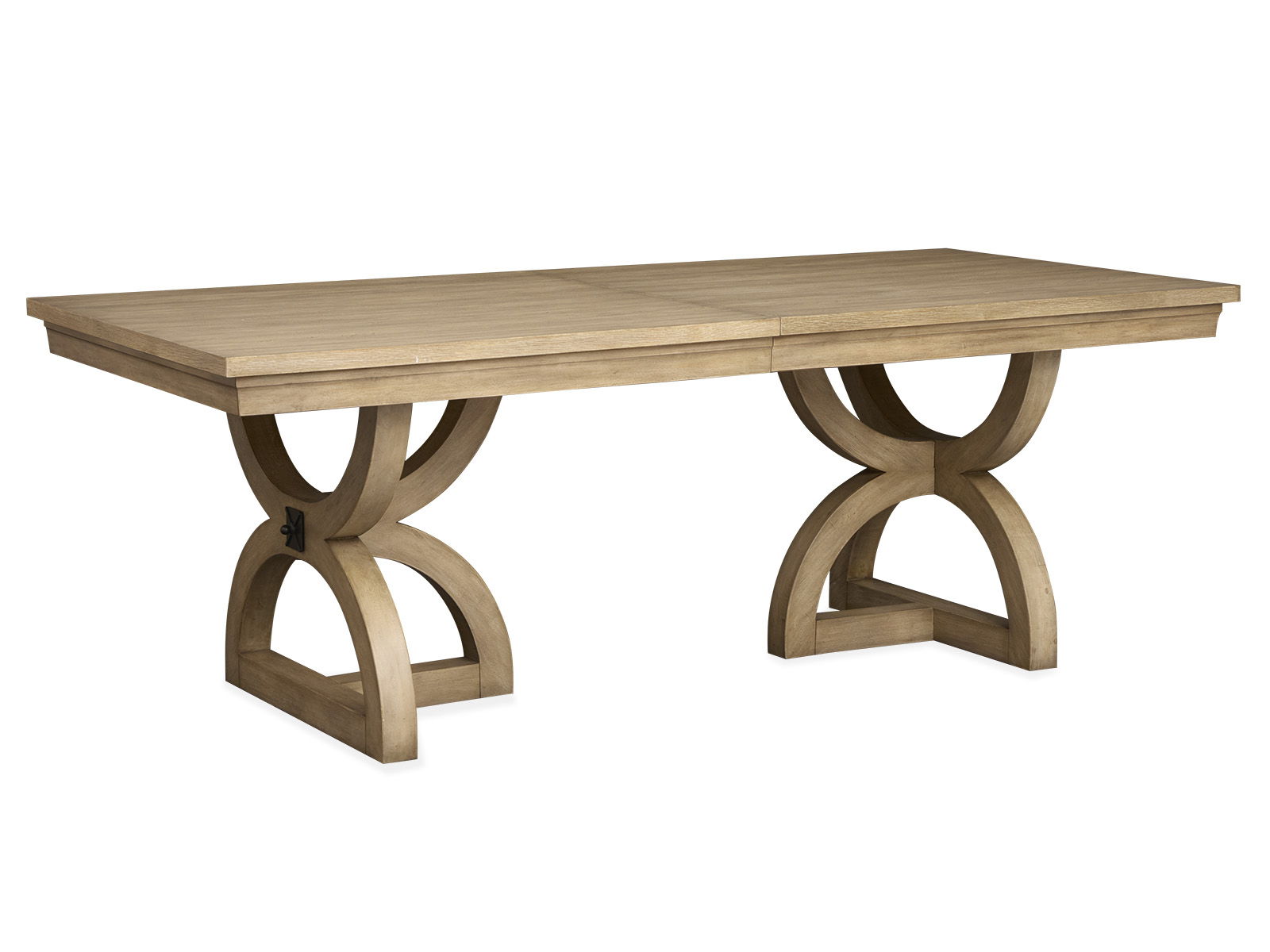 Coventry - Extendable Trestle Dining Table - Honey Wheat