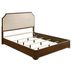 Garland 58-inch Eastern King Panel Bed Cream Brown Cherry