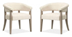 Braelyn - Upholstered Host Chair (Set of 2) - Dorian Gray