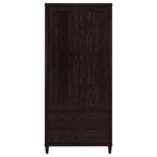 Wadeline 2-door Tall Accent Storage Cabinet Rustic Tobacco